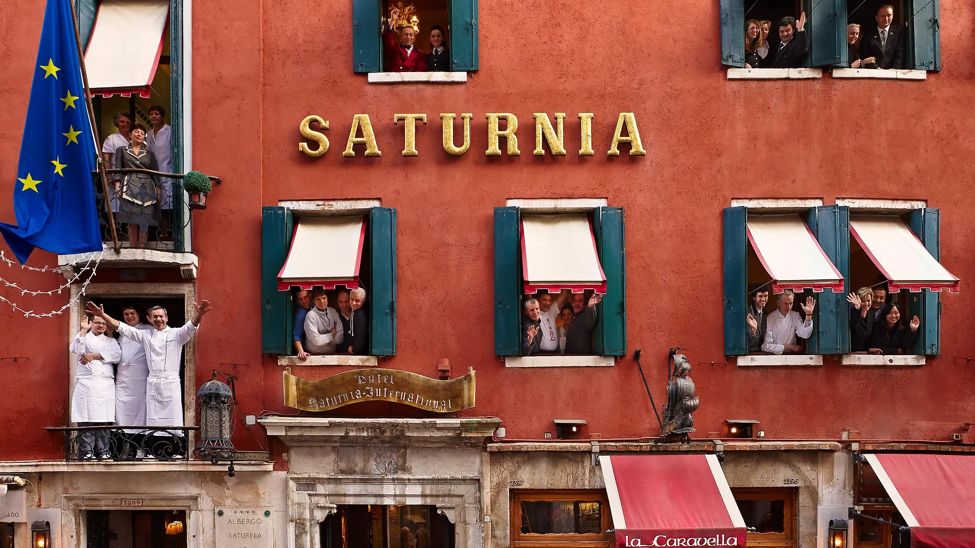 Hotel Saturnia & International Venedik 4*,
